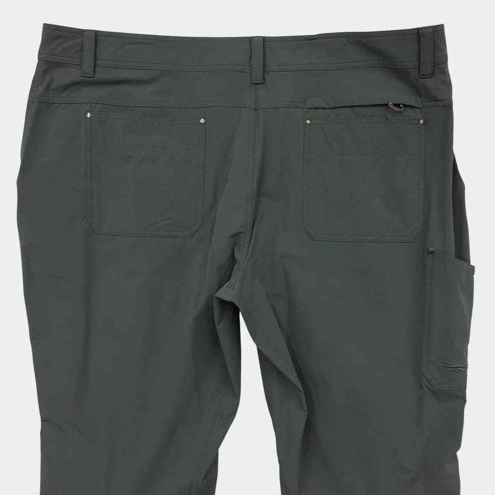 SITKA Gear Territory Pant Mens 44R Gray Performance Hiking Outdoor Trousers